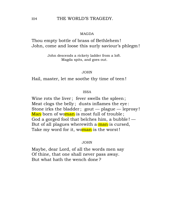 Original scan of The World’s Tragedy, PDF page 157