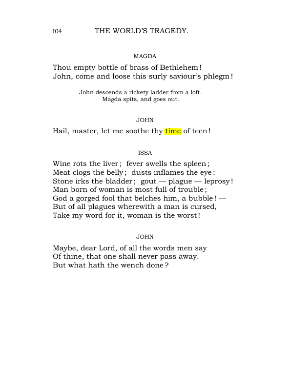 Original scan of The World’s Tragedy, PDF page 157