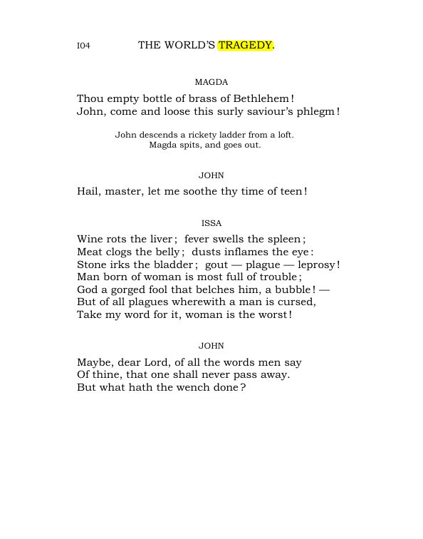 Original scan of The World’s Tragedy, PDF page 157