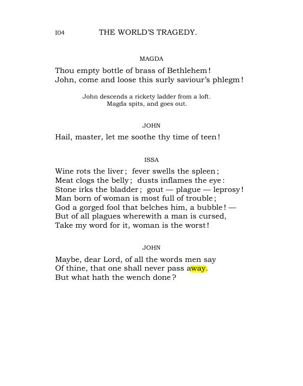 Original scan of The World’s Tragedy, PDF page 157