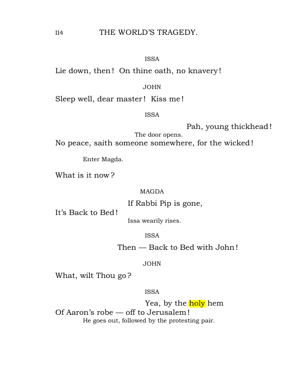 Original scan of The World’s Tragedy, PDF page 167