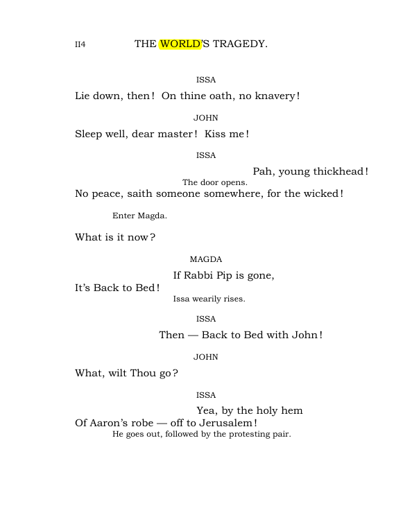 Original scan of The World’s Tragedy, PDF page 167