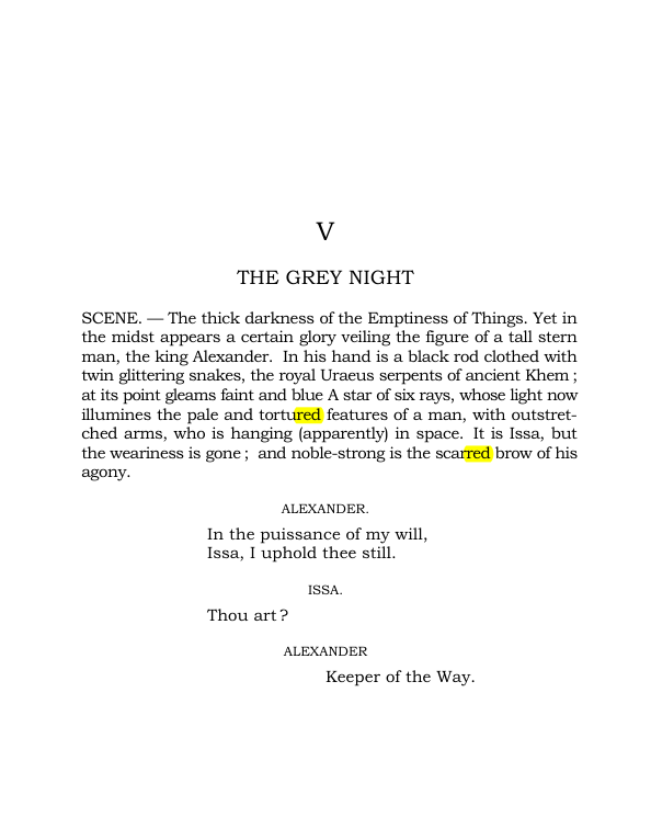 Original scan of The World’s Tragedy, PDF page 170