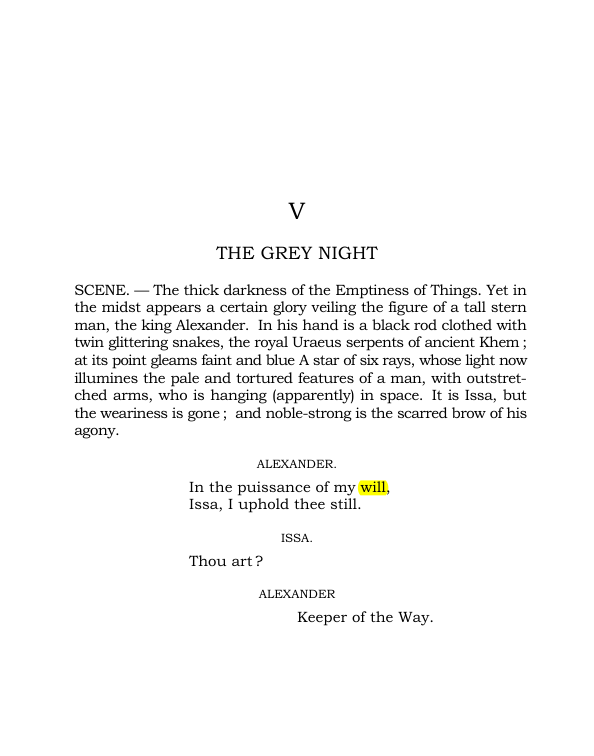 Original scan of The World’s Tragedy, PDF page 170