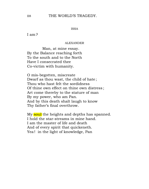 Original scan of The World’s Tragedy, PDF page 171