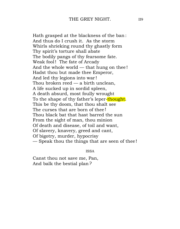 Original scan of The World’s Tragedy, PDF page 172