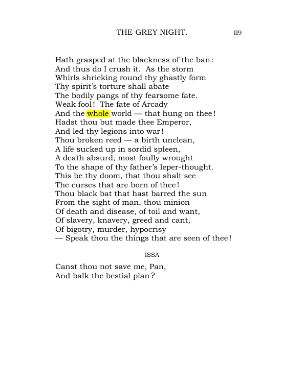 Original scan of The World’s Tragedy, PDF page 172