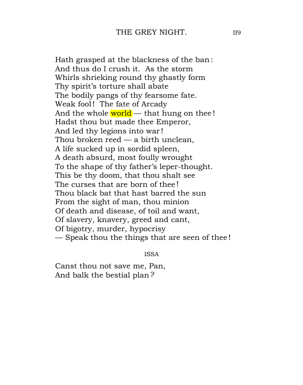 Original scan of The World’s Tragedy, PDF page 172