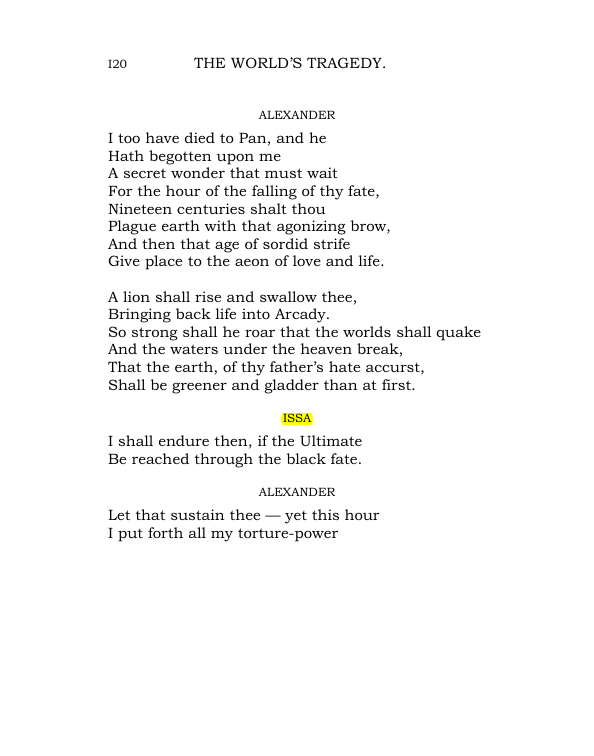 Original scan of The World’s Tragedy, PDF page 173
