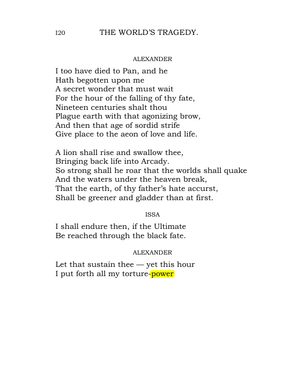 Original scan of The World’s Tragedy, PDF page 173