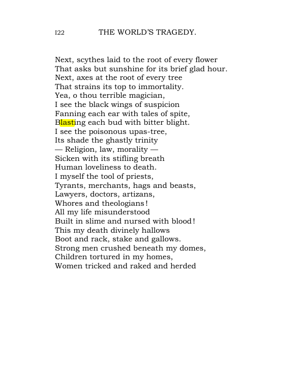 Original scan of The World’s Tragedy, PDF page 175
