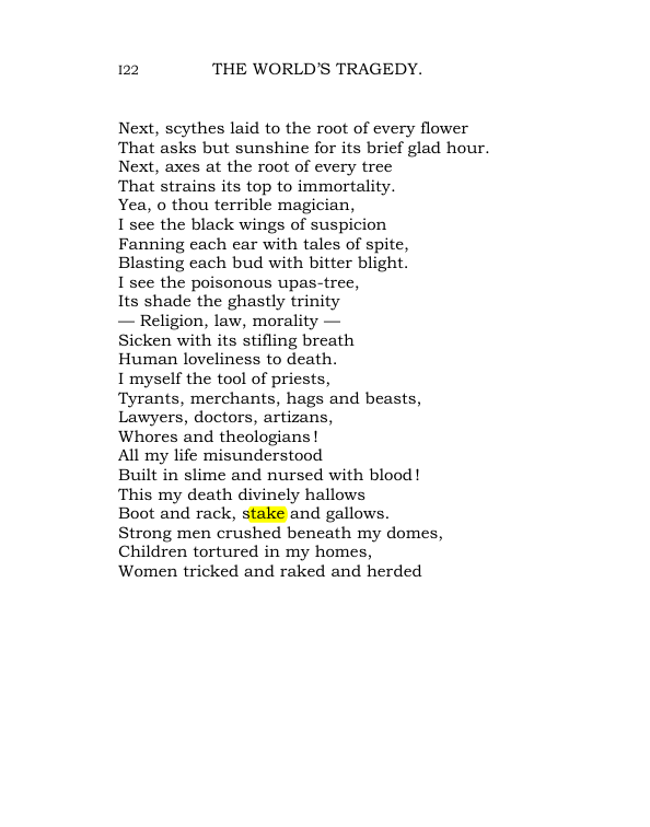 Original scan of The World’s Tragedy, PDF page 175