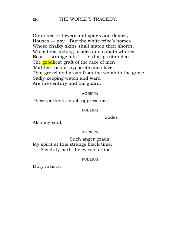 Original scan of The World’s Tragedy, PDF page 179