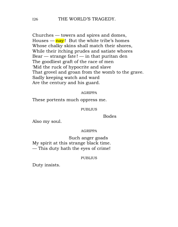 Original scan of The World’s Tragedy, PDF page 179