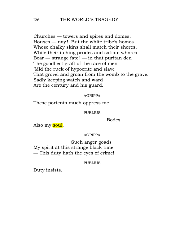 Original scan of The World’s Tragedy, PDF page 179