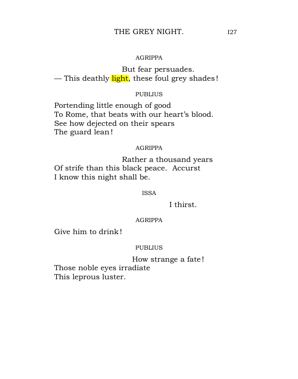 Original scan of The World’s Tragedy, PDF page 180