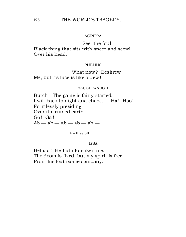 Original scan of The World’s Tragedy, PDF page 181