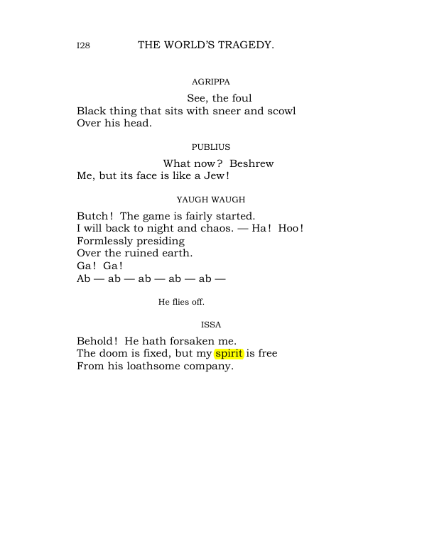 Original scan of The World’s Tragedy, PDF page 181