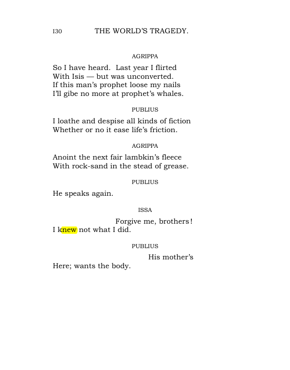 Original scan of The World’s Tragedy, PDF page 183