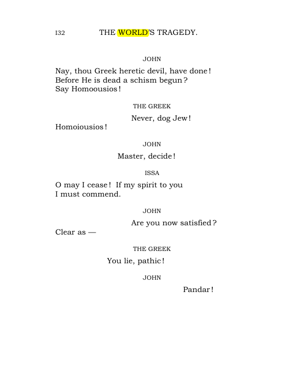Original scan of The World’s Tragedy, PDF page 185