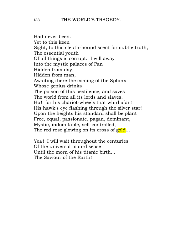Original scan of The World’s Tragedy, PDF page 191