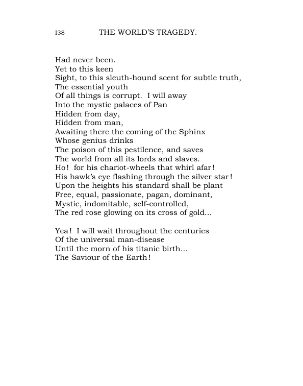 Original scan of The World’s Tragedy, PDF page 191