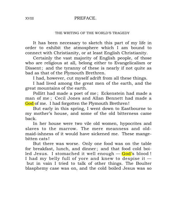 Original scan of The World’s Tragedy, PDF page 23