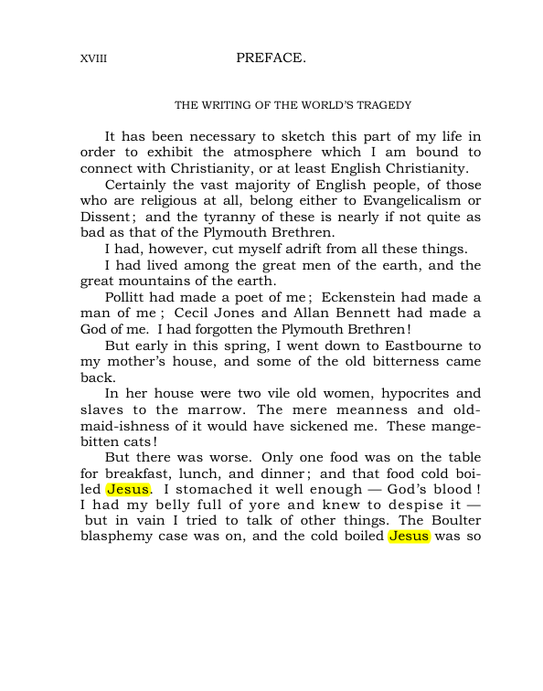 Original scan of The World’s Tragedy, PDF page 23