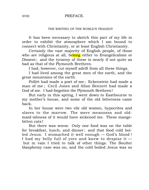 Original scan of The World’s Tragedy, PDF page 23