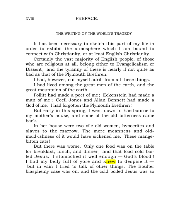 Original scan of The World’s Tragedy, PDF page 23