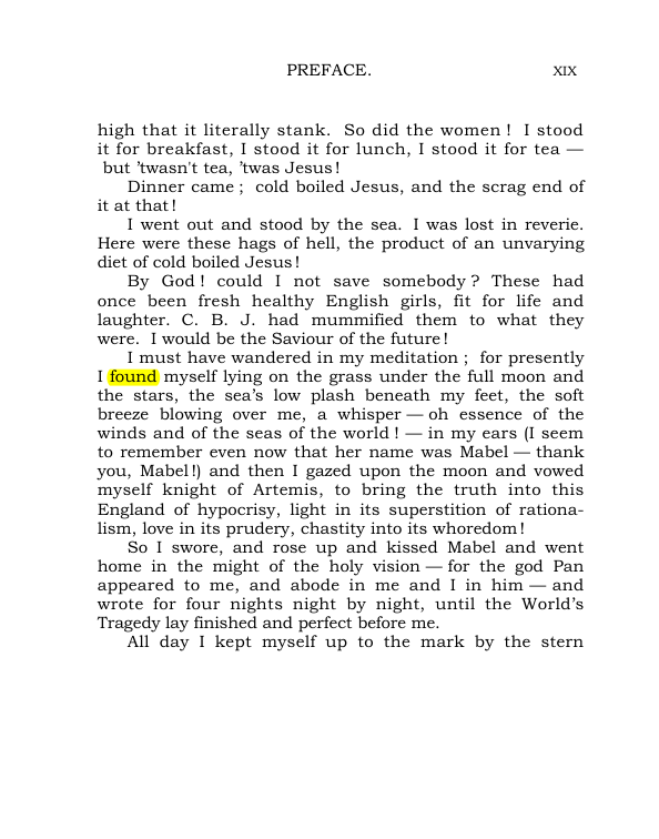 Original scan of The World’s Tragedy, PDF page 24