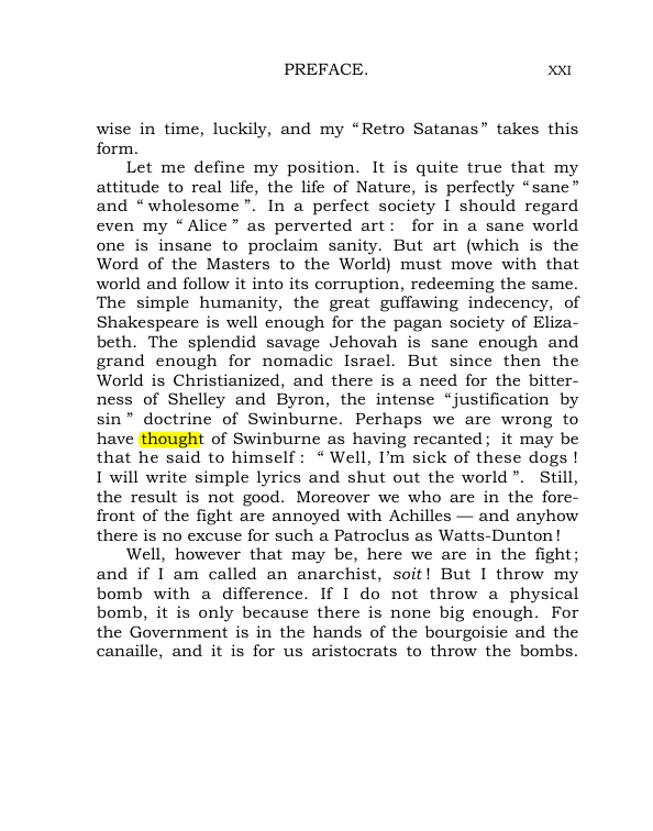 Original scan of The World’s Tragedy, PDF page 26
