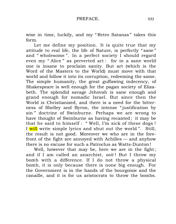 Original scan of The World’s Tragedy, PDF page 26