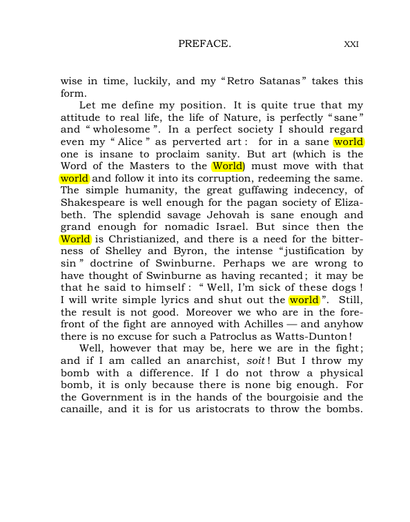 Original scan of The World’s Tragedy, PDF page 26