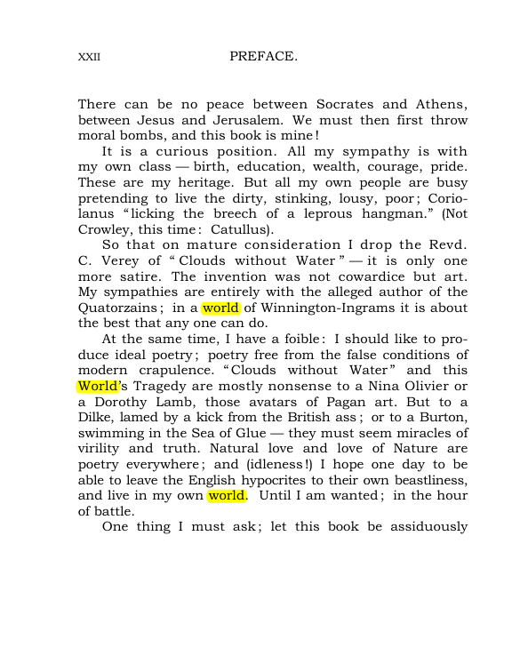 Original scan of The World’s Tragedy, PDF page 27