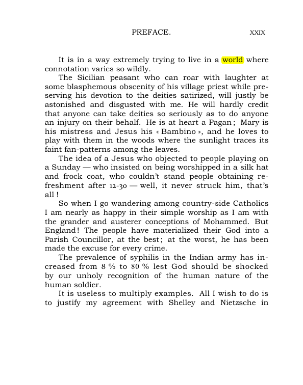 Original scan of The World’s Tragedy, PDF page 34