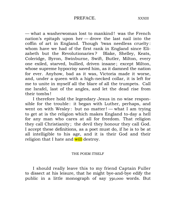 Original scan of The World’s Tragedy, PDF page 38