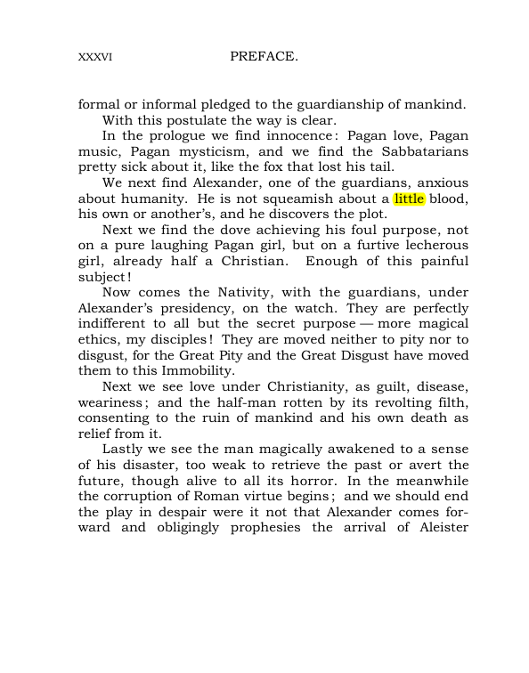 Original scan of The World’s Tragedy, PDF page 41