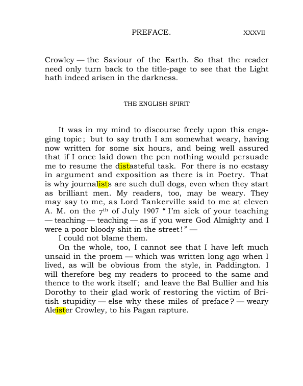 Original scan of The World’s Tragedy, PDF page 42