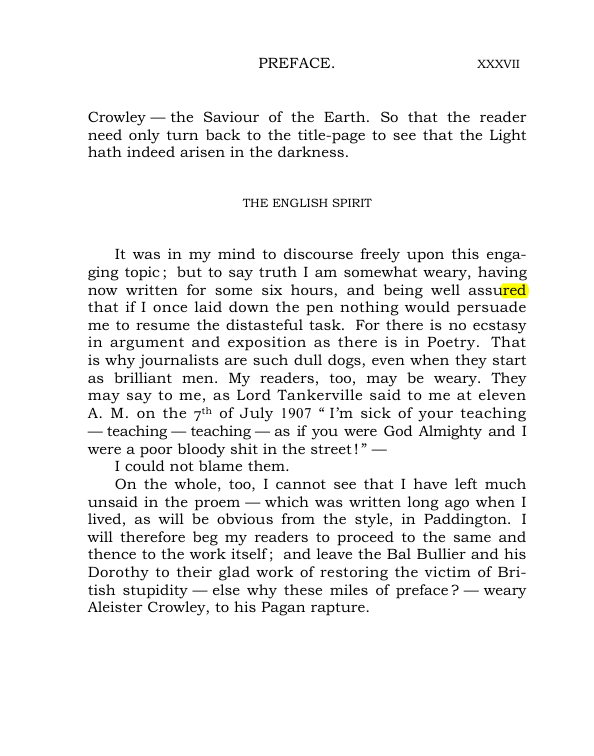Original scan of The World’s Tragedy, PDF page 42