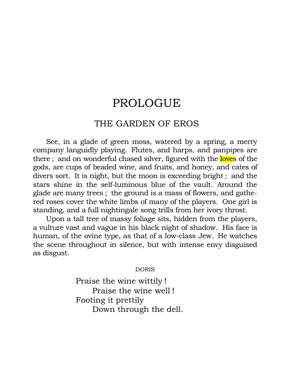 Original scan of The World’s Tragedy, PDF page 56