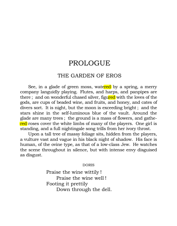 Original scan of The World’s Tragedy, PDF page 56