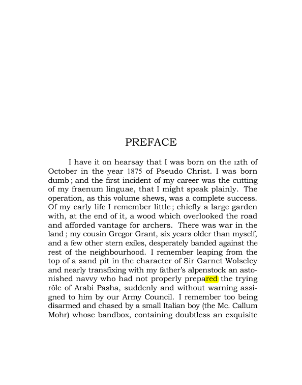 Original scan of The World’s Tragedy, PDF page 6
