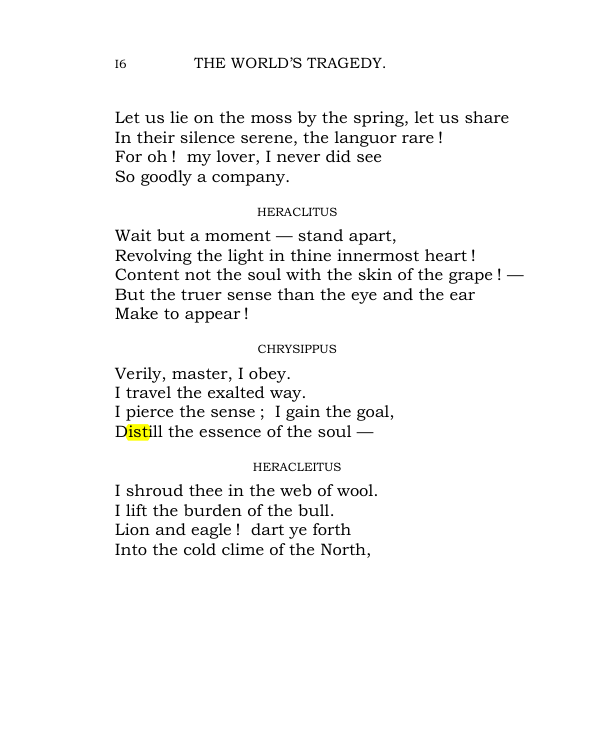 Original scan of The World’s Tragedy, PDF page 69