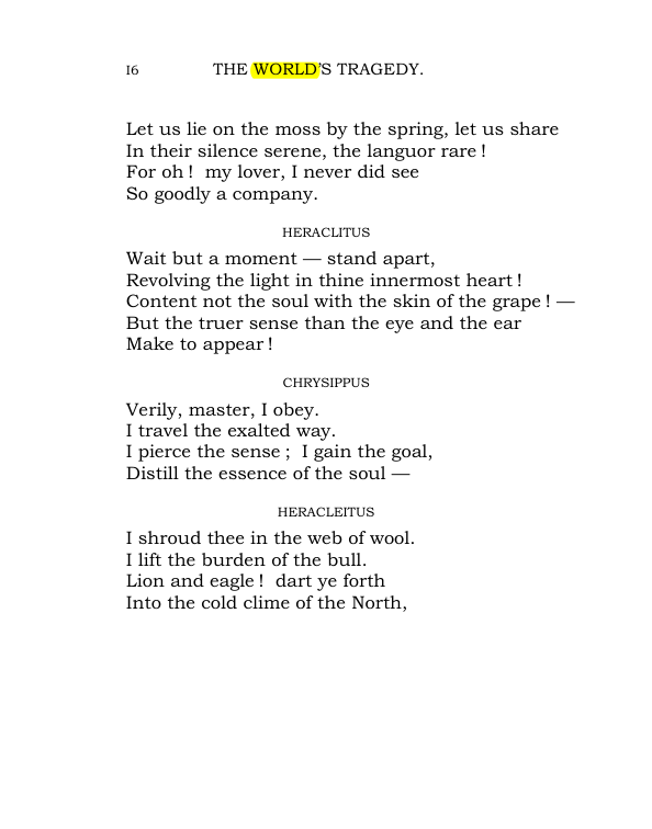 Original scan of The World’s Tragedy, PDF page 69