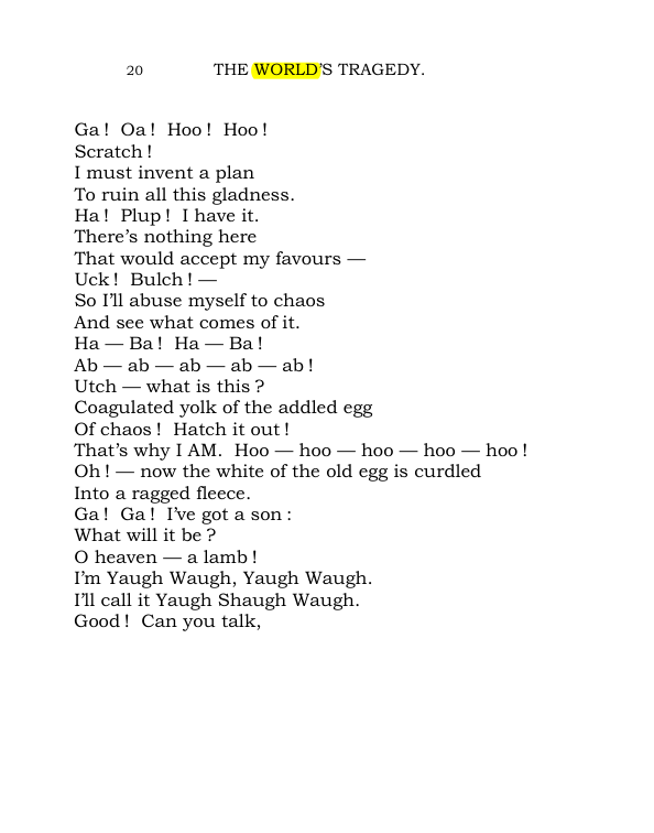 Original scan of The World’s Tragedy, PDF page 73