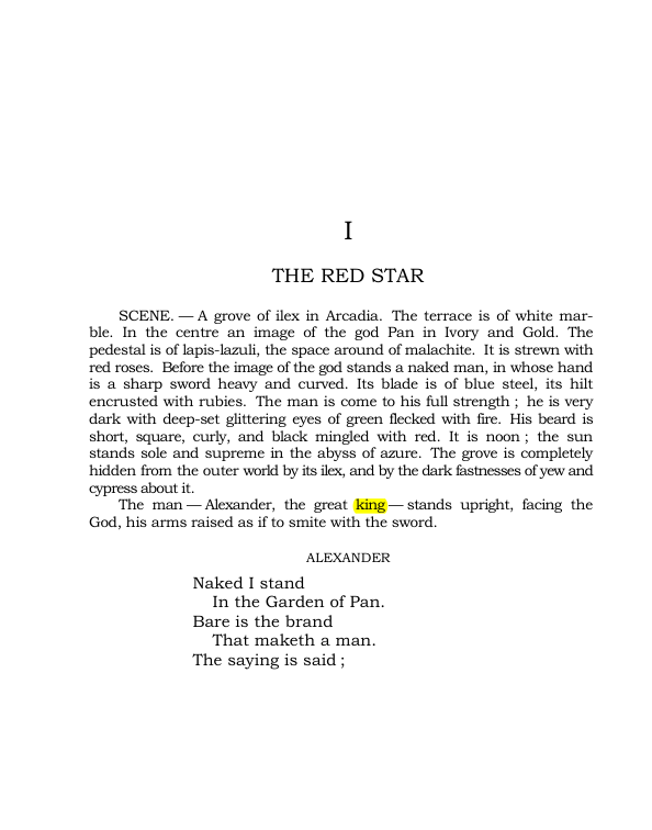 Original scan of The World’s Tragedy, PDF page 88