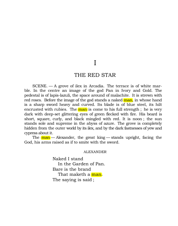 Original scan of The World’s Tragedy, PDF page 88