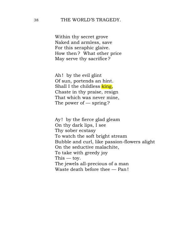 Original scan of The World’s Tragedy, PDF page 91