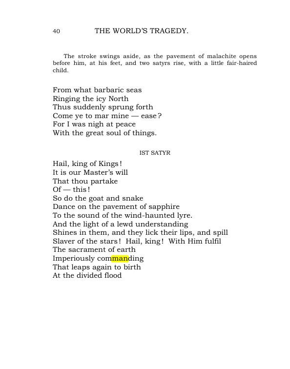 Original scan of The World’s Tragedy, PDF page 93